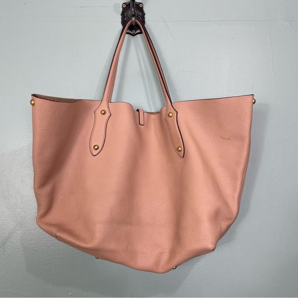 Annabel Ingall Corra Pink Pebbled Isabella Tote Bag Purse - Picture 4 of 6